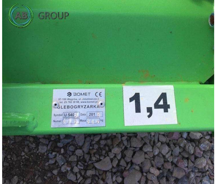 Bomet glebogryzarka Virgo U540/3, 1,4 m - محراث الدوار: صورة 2 Bomet glebogryzarka Virgo U540/3, 1,4 m - محراث الدوار: صورة 2