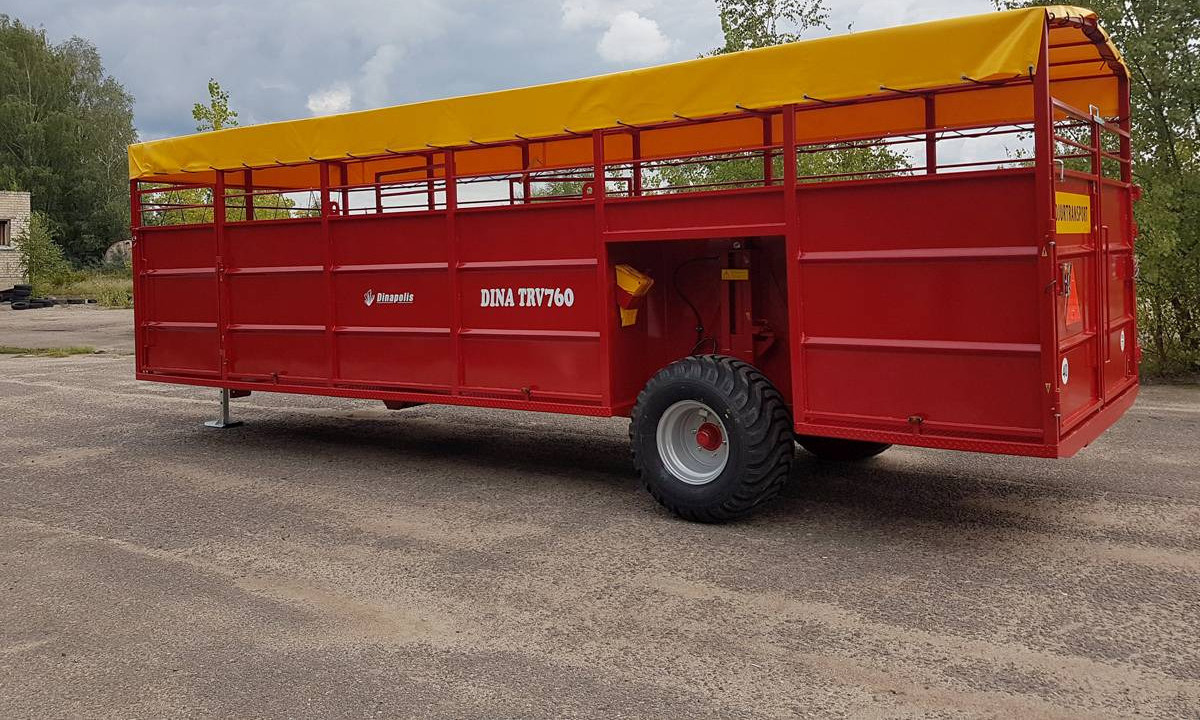Dinapolis livestock trailer TRV 760 - مقطورة للماشية: صورة 2 Dinapolis livestock trailer TRV 760 - مقطورة للماشية: صورة 2