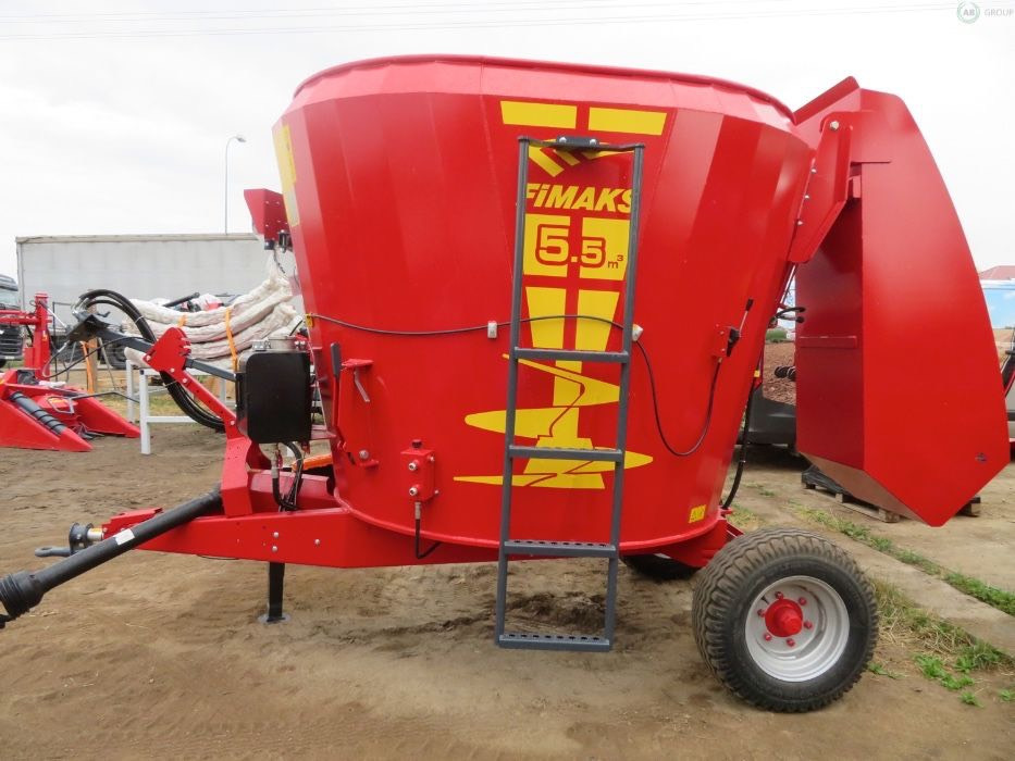 Fimaks Vertical Mixer feeder 5,5 m3 - عربة خلط الأعلاف: صورة 5 Fimaks Vertical Mixer feeder 5,5 m3 - عربة خلط الأعلاف: صورة 5