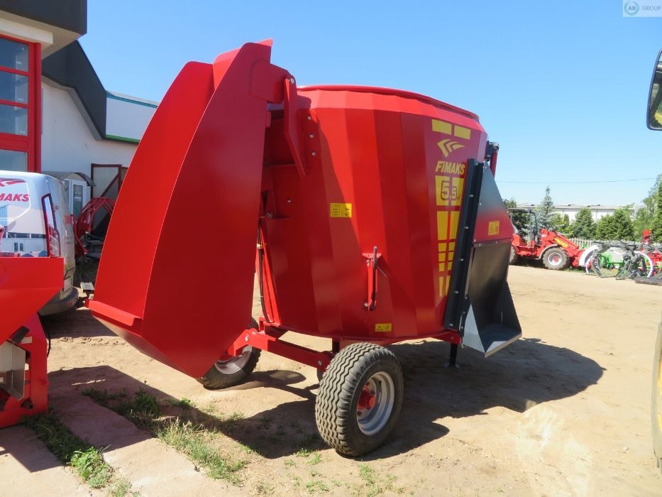 Fimaks Vertical Mixer feeder 5,5 m3 - عربة خلط الأعلاف: صورة 2 Fimaks Vertical Mixer feeder 5,5 m3 - عربة خلط الأعلاف: صورة 2