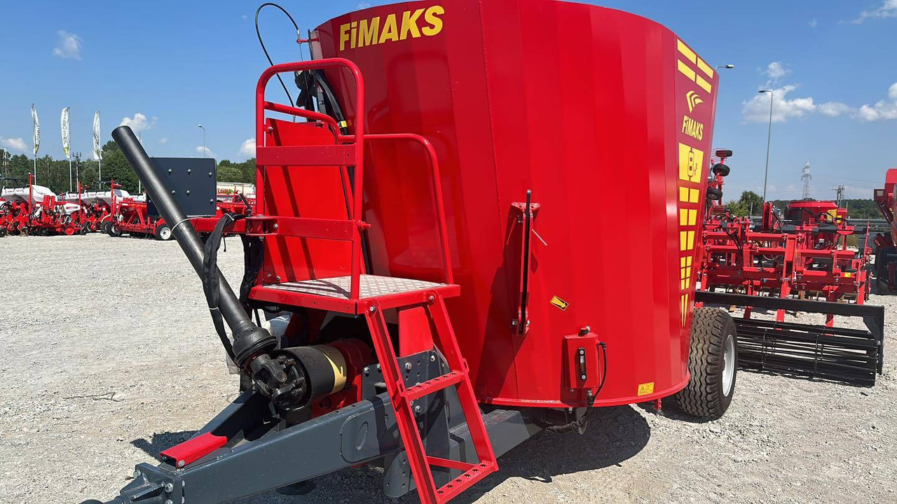 Fimaks vertical feeder mixer FMV8L, 8 m3 - عربة خلط الأعلاف: صورة 3 Fimaks vertical feeder mixer FMV8L, 8 m3 - عربة خلط الأعلاف: صورة 3