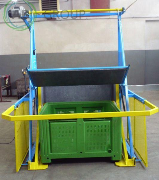 Królik stationary box tipper WS/DW - معدات ما بعد الحصاد: صورة 3 Królik stationary box tipper WS/DW - معدات ما بعد الحصاد: صورة 3