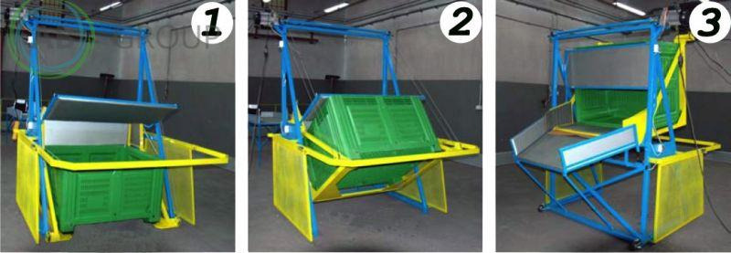 Królik stationary box tipper WS/DW - معدات ما بعد الحصاد: صورة 4 Królik stationary box tipper WS/DW - معدات ما بعد الحصاد: صورة 4