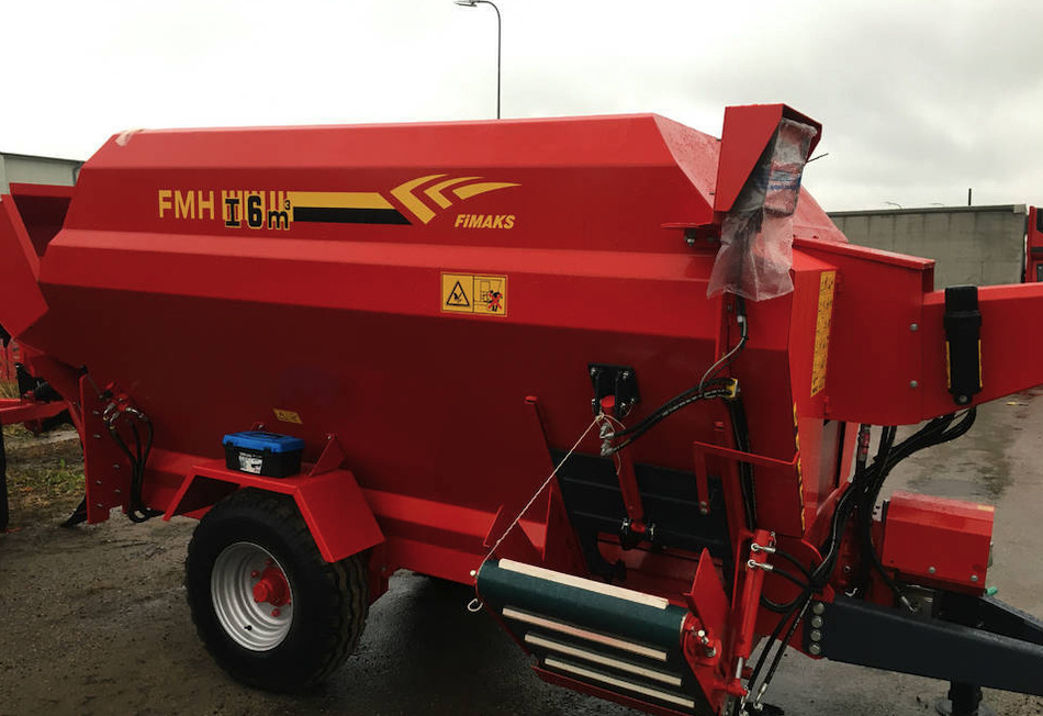 Poziomy wóz paszowy Fimaks FMH I 6m3 - عربة خلط الأعلاف: صورة 2 Poziomy wóz paszowy Fimaks FMH I 6m3 - عربة خلط الأعلاف: صورة 2