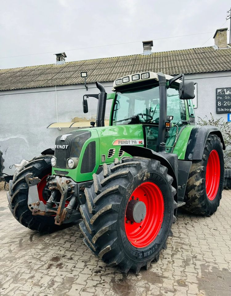 Fendt 718 Vario TMS - جرار: صورة 1 Fendt 718 Vario TMS - جرار: صورة 1