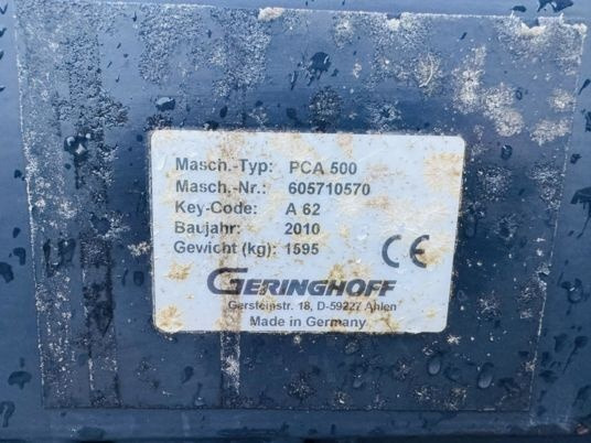 Geringhoff Przystawka do kukurydzy Geringhoff PCA 500 - حصادة ذرة: صورة 3 Geringhoff Przystawka do kukurydzy Geringhoff PCA 500 - حصادة ذرة: صورة 3