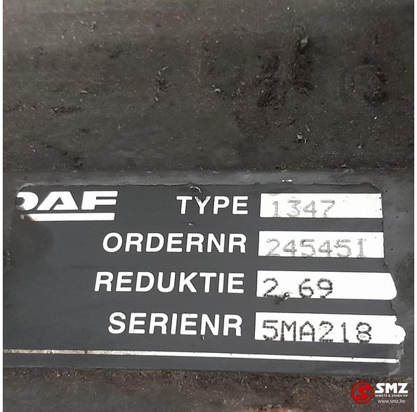 DAF Occ differentiëel 1347 i=2,69 DAF - ترس تفاضلي - شاحنة: صورة 5 DAF Occ differentiëel 1347 i=2,69 DAF - ترس تفاضلي - شاحنة: صورة 5