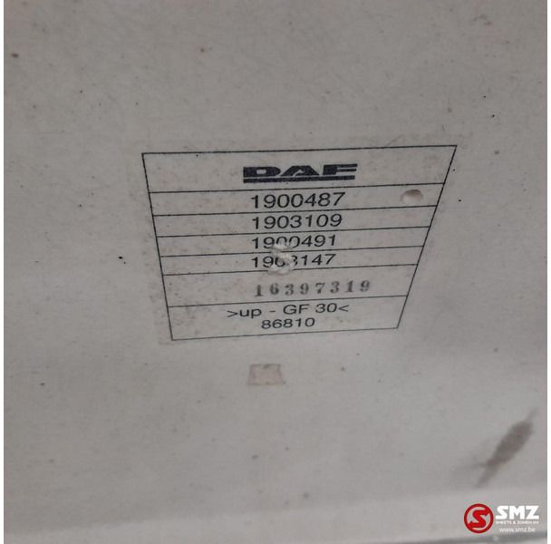 DAF Occ set side skirts L/R DAF - إطار هيكلي/ إطار معدني - شاحنة: صورة 5 DAF Occ set side skirts L/R DAF - إطار هيكلي/ إطار معدني - شاحنة: صورة 5