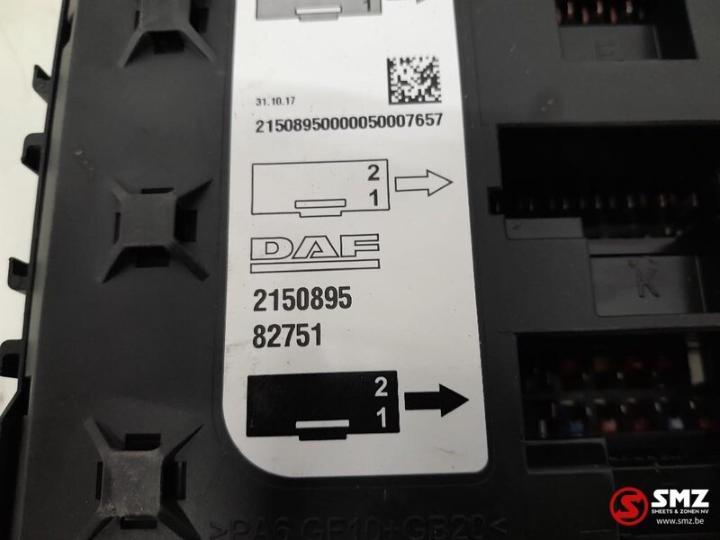 DAF Occ zekeringskast Daf XF 2150895 - وحدة إي سي يو - شاحنة: صورة 5 DAF Occ zekeringskast Daf XF 2150895 - وحدة إي سي يو - شاحنة: صورة 5