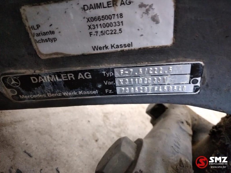 Mercedes-Benz Occ Stuuras / meeloopas Actros F7.5/C22.5 - المحور و قطع الغيار - شاحنة: صورة 5 Mercedes-Benz Occ Stuuras / meeloopas Actros F7.5/C22.5 - المحور و قطع الغيار - شاحنة: صورة 5