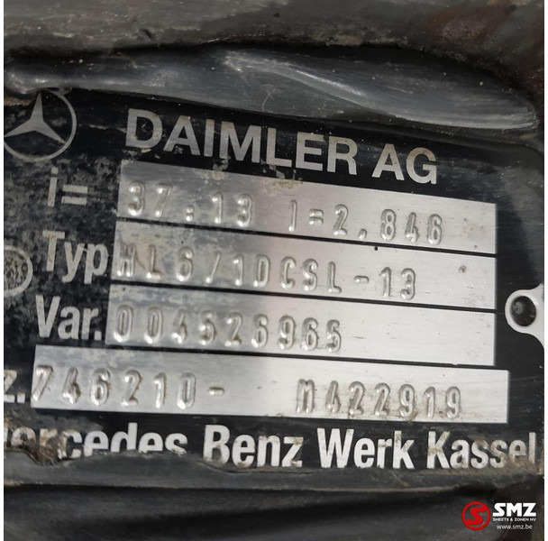 Mercedes-Benz Occ differentiëel HL6/1DCSL-13 i=2,846 Mercedes - ترس تفاضلي - شاحنة: صورة 5 Mercedes-Benz Occ differentiëel HL6/1DCSL-13 i=2,846 Mercedes - ترس تفاضلي - شاحنة: صورة 5
