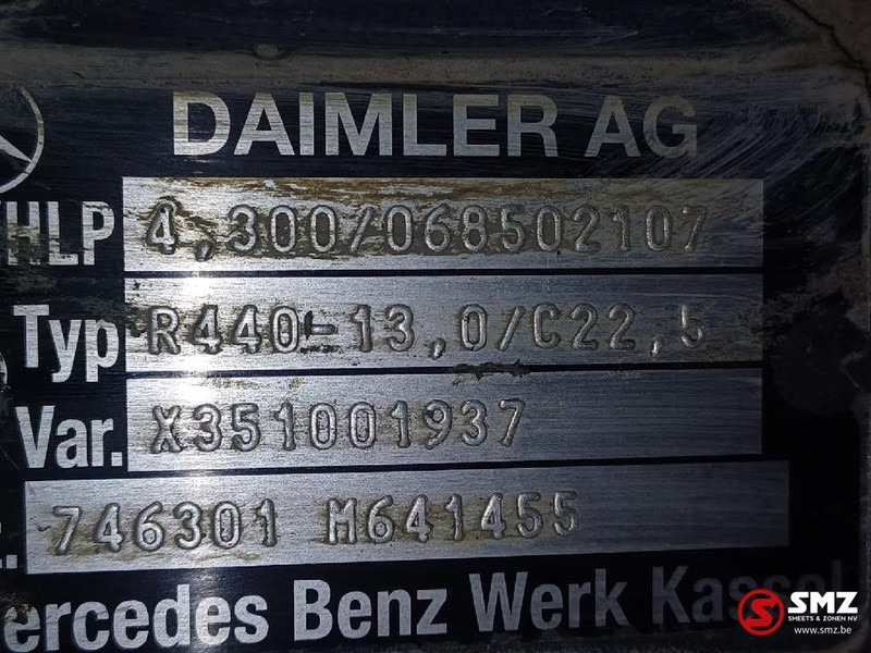 Mercedes-Benz Occ differentiëel R440-13,0 / C22,5 i=4,3 Mercedes - ترس تفاضلي - شاحنة: صورة 5 Mercedes-Benz Occ differentiëel R440-13,0 / C22,5 i=4,3 Mercedes - ترس تفاضلي - شاحنة: صورة 5