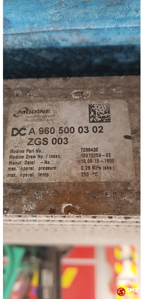 Mercedes-Benz Occ intercooler OM470LA Mercedes - مبرد هواء الشحن - شاحنة: صورة 4 Mercedes-Benz Occ intercooler OM470LA Mercedes - مبرد هواء الشحن - شاحنة: صورة 4