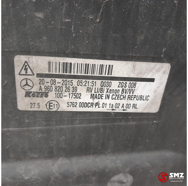 Mercedes-Benz Occ koplamp links Mercedes - المصابيح الأمامية - شاحنة: صورة 3 Mercedes-Benz Occ koplamp links Mercedes - المصابيح الأمامية - شاحنة: صورة 3