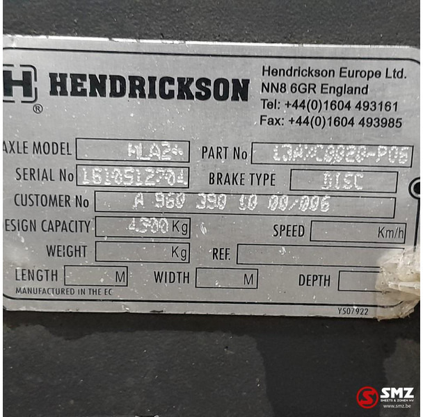 Mercedes-Benz Occ stuuras / meeloopas M-4,3LA/C17.5 Mercedes - المقود - شاحنة: صورة 5 Mercedes-Benz Occ stuuras / meeloopas M-4,3LA/C17.5 Mercedes - المقود - شاحنة: صورة 5