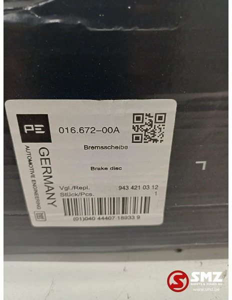 Mercedes-Benz Remschijf Mercedes - أقراص المكابح - شاحنة: صورة 4 Mercedes-Benz Remschijf Mercedes - أقراص المكابح - شاحنة: صورة 4