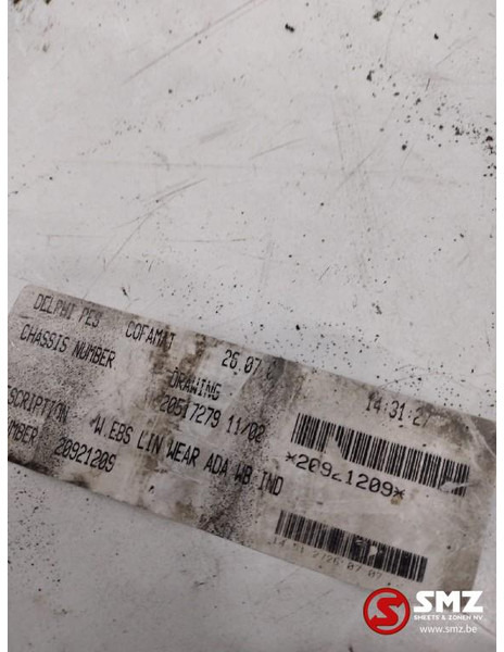 Volvo Occ EBS modulator + sensorkabel Volvo FH 20828237 - قطع الغيار - شاحنة: صورة 4 Volvo Occ EBS modulator + sensorkabel Volvo FH 20828237 - قطع الغيار - شاحنة: صورة 4