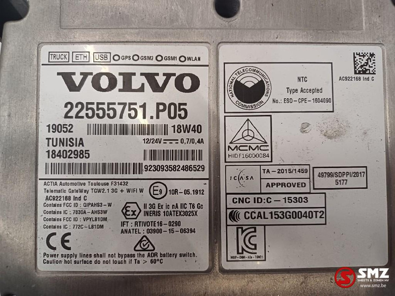 Volvo Occ ECU telematica regeleenheid Volvo - وحدة إي سي يو - شاحنة: صورة 4 Volvo Occ ECU telematica regeleenheid Volvo - وحدة إي سي يو - شاحنة: صورة 4
