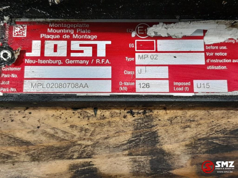 Jost Occ koppelschotel JSK40 JOST - قارنة سرجية - شاحنة: صورة 5 Jost Occ koppelschotel JSK40 JOST - قارنة سرجية - شاحنة: صورة 5
