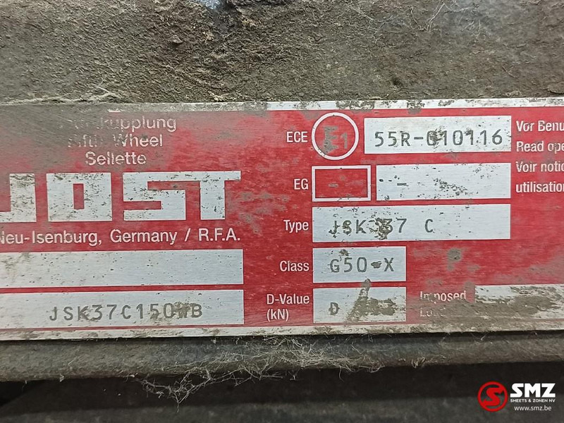 Jost Occ koppelschotel + montageplaat JSK37C150 JOST - قارنة سرجية - شاحنة: صورة 5 Jost Occ koppelschotel + montageplaat JSK37C150 JOST - قارنة سرجية - شاحنة: صورة 5