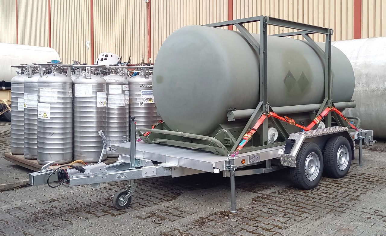 CRYOBASE Gas tank cryogenic trailer used for nitrogen, oxygen, argon - مقطورة صهريج: صورة 1 CRYOBASE Gas tank cryogenic trailer used for nitrogen, oxygen, argon - مقطورة صهريج: صورة 1