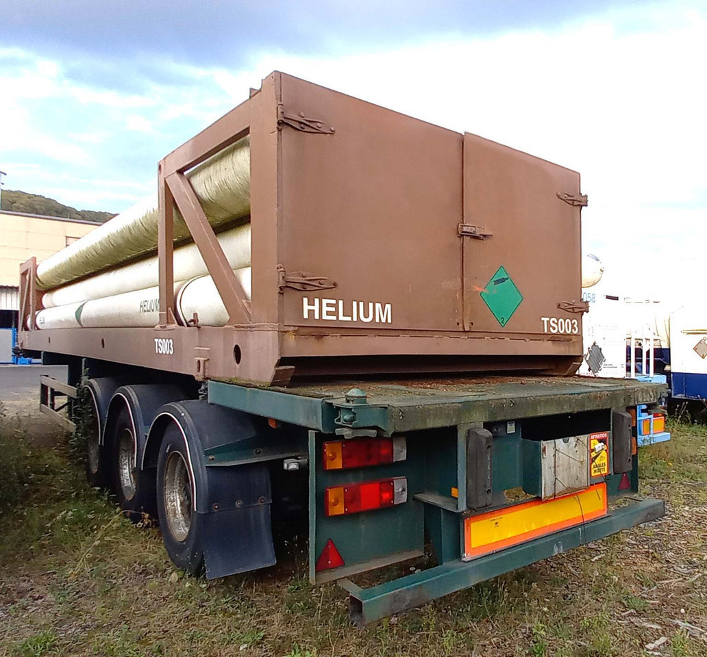 FRUEHAUF Gas tank tube semi-trailer used for compressed helium, hydrogen, Wasserstoff - نصف مقطورة صهريج: صورة 4 FRUEHAUF Gas tank tube semi-trailer used for compressed helium, hydrogen, Wasserstoff - نصف مقطورة صهريج: صورة 4