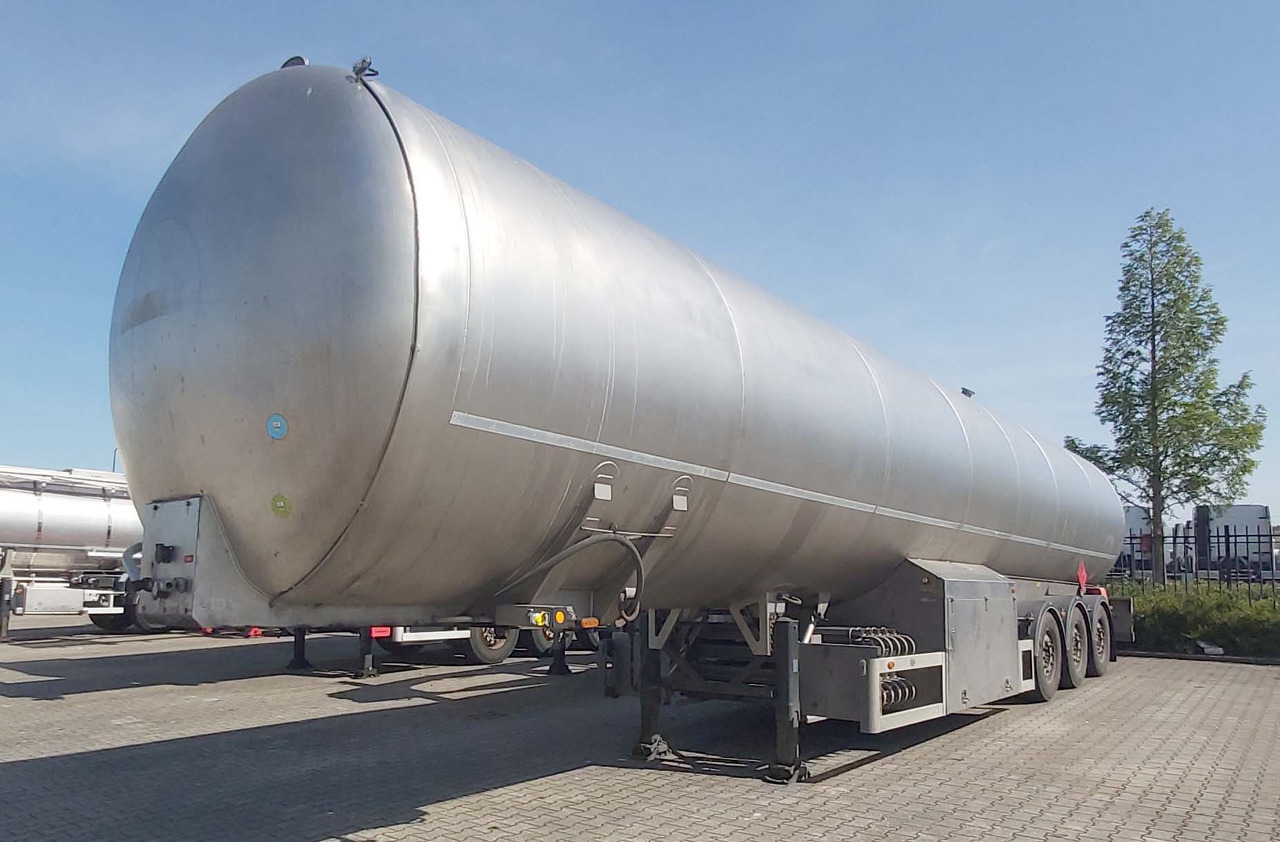 INDOX Gas tank semi-trailer cryogenic used for LNG, Methan, Methane, ethylene, nitrogen. - نصف مقطورة صهريج: صورة 1 INDOX Gas tank semi-trailer cryogenic used for LNG, Methan, Methane, ethylene, nitrogen. - نصف مقطورة صهريج: صورة 1