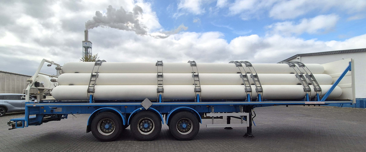 MAFA Gas tank tube semi-trailer used for compressed helium, hydrogen, Wasserstoff,  methane, CNG - نصف مقطورة صهريج: صورة 5 MAFA Gas tank tube semi-trailer used for compressed helium, hydrogen, Wasserstoff,  methane, CNG - نصف مقطورة صهريج: صورة 5