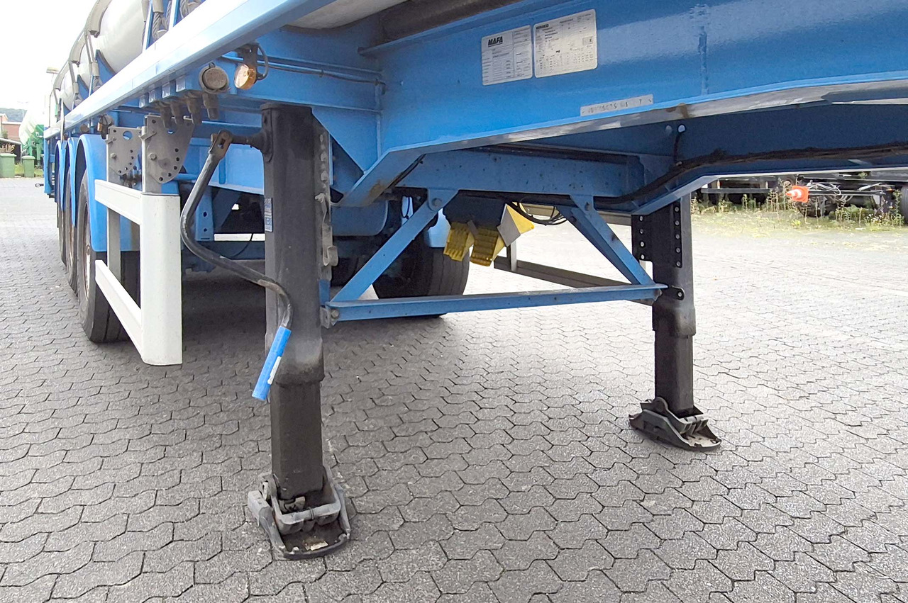 نصف مقطورة صهريج MAFA Gas tank tube semi-trailer used for compressed helium, hydrogen, Wasserstoff,  methane, CNG: صورة 7 نصف مقطورة صهريج MAFA Gas tank tube semi-trailer used for compressed helium, hydrogen, Wasserstoff,  methane, CNG: صورة 7