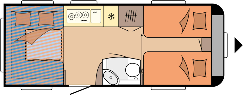 DE LUXE 515 UHL - كرفان سحب: صورة 1 DE LUXE 515 UHL - كرفان سحب: صورة 1