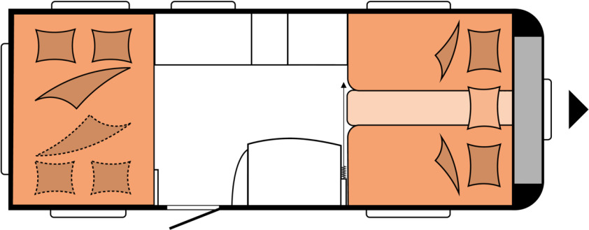 DE LUXE 515 UHL - كرفان سحب: صورة 2 DE LUXE 515 UHL - كرفان سحب: صورة 2
