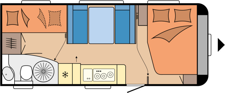 Hobby EXCELLENT EDITION 545 KMF - كرفان سحب: صورة 1 Hobby EXCELLENT EDITION 545 KMF - كرفان سحب: صورة 1