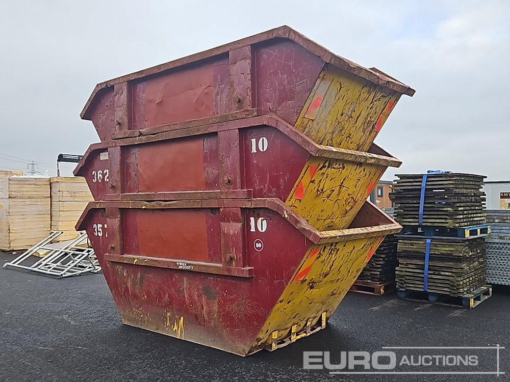 20 Yard Skip to suit Skip Loader Lorry (3 of) - حاوية تفريغ لود لوجر: صورة 1 20 Yard Skip to suit Skip Loader Lorry (3 of) - حاوية تفريغ لود لوجر: صورة 1
