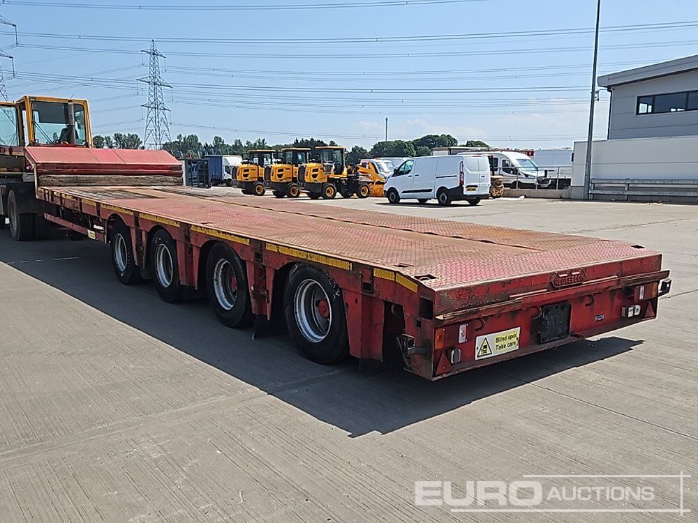 2003 Nooteboom 4 Axle Extendable Step Frame Low Loader Trailer, Outriggers, Rear Steer - نصف مقطورة بلودر منخفض: صورة 3 2003 Nooteboom 4 Axle Extendable Step Frame Low Loader Trailer, Outriggers, Rear Steer - نصف مقطورة بلودر منخفض: صورة 3