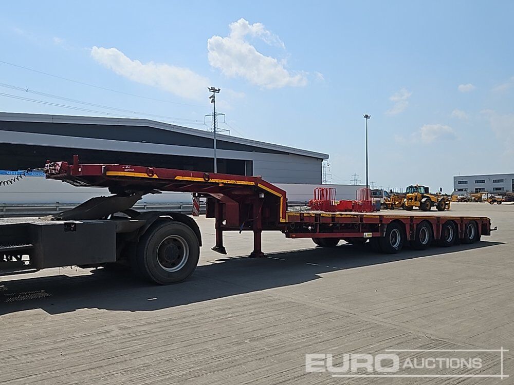 2003 Nooteboom 4 Axle Extendable Step Frame Low Loader Trailer, Outriggers, Rear Steer - نصف مقطورة بلودر منخفض: صورة 1 2003 Nooteboom 4 Axle Extendable Step Frame Low Loader Trailer, Outriggers, Rear Steer - نصف مقطورة بلودر منخفض: صورة 1
