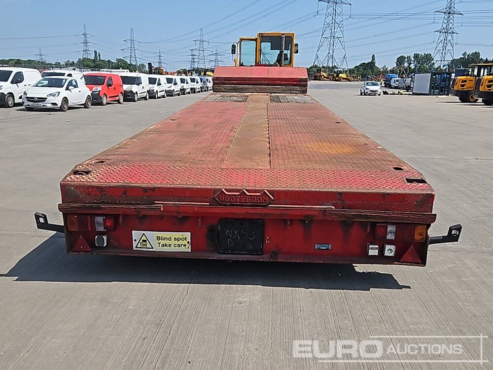 2003 Nooteboom 4 Axle Extendable Step Frame Low Loader Trailer, Outriggers, Rear Steer - نصف مقطورة بلودر منخفض: صورة 4 2003 Nooteboom 4 Axle Extendable Step Frame Low Loader Trailer, Outriggers, Rear Steer - نصف مقطورة بلودر منخفض: صورة 4