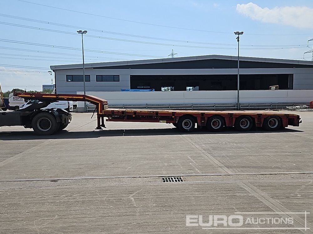2003 Nooteboom 4 Axle Extendable Step Frame Low Loader Trailer, Outriggers, Rear Steer - نصف مقطورة بلودر منخفض: صورة 2 2003 Nooteboom 4 Axle Extendable Step Frame Low Loader Trailer, Outriggers, Rear Steer - نصف مقطورة بلودر منخفض: صورة 2