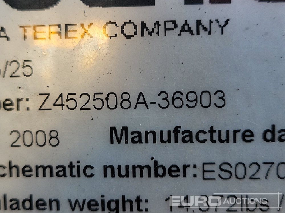 منصة جومحمولةية 2008 Genie Z45/25: صورة 41 منصة جومحمولةية 2008 Genie Z45/25: صورة 41