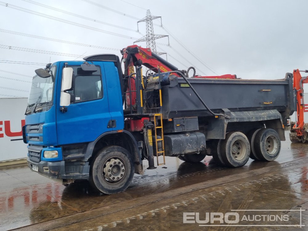 2010 DAF CF310 - شاحنة قلاب, شاحنة كرين: صورة 1 2010 DAF CF310 - شاحنة قلاب, شاحنة كرين: صورة 1