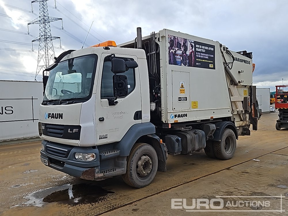 2010 DAF LF55.220 - شاحنة قمامة: صورة 1 2010 DAF LF55.220 - شاحنة قمامة: صورة 1