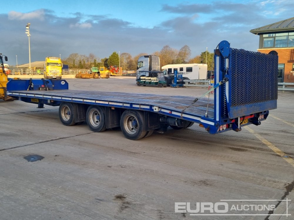2010 Donbur Tri Axle Drawbar Low Loader Trailer, Winch, Hydraulic Ramp - مقطورة بلودر منخفض: صورة 3 2010 Donbur Tri Axle Drawbar Low Loader Trailer, Winch, Hydraulic Ramp - مقطورة بلودر منخفض: صورة 3