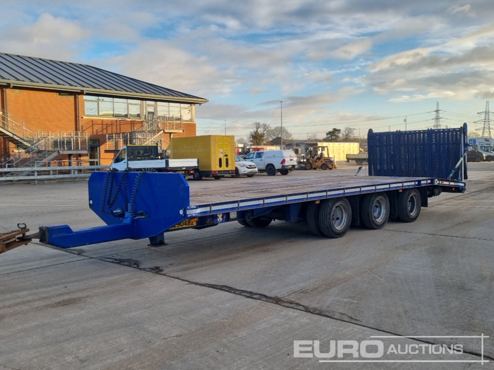 2010 Donbur Tri Axle Drawbar Low Loader Trailer, Winch, Hydraulic Ramp - مقطورة بلودر منخفض: صورة 1 2010 Donbur Tri Axle Drawbar Low Loader Trailer, Winch, Hydraulic Ramp - مقطورة بلودر منخفض: صورة 1