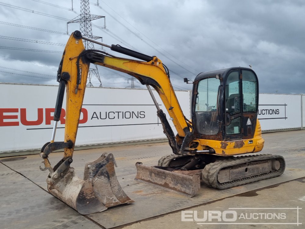 2010 JCB 8065RTS - حفار صغير: صورة 1 2010 JCB 8065RTS - حفار صغير: صورة 1