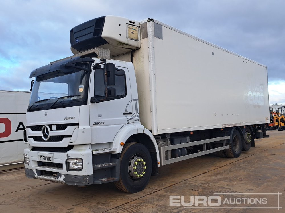 2010 Mercedes Axor 2533 - شاحنة ذات مبرد: صورة 1 2010 Mercedes Axor 2533 - شاحنة ذات مبرد: صورة 1