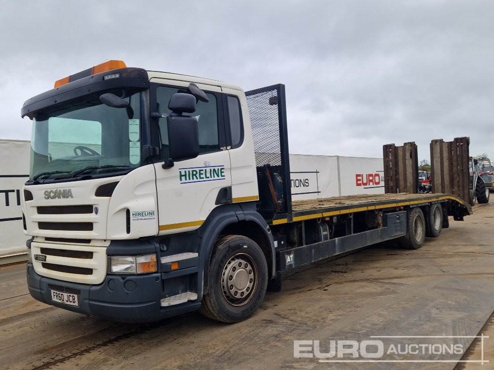 2010 Scania P320 - شاحنات مسطحة: صورة 1 2010 Scania P320 - شاحنات مسطحة: صورة 1