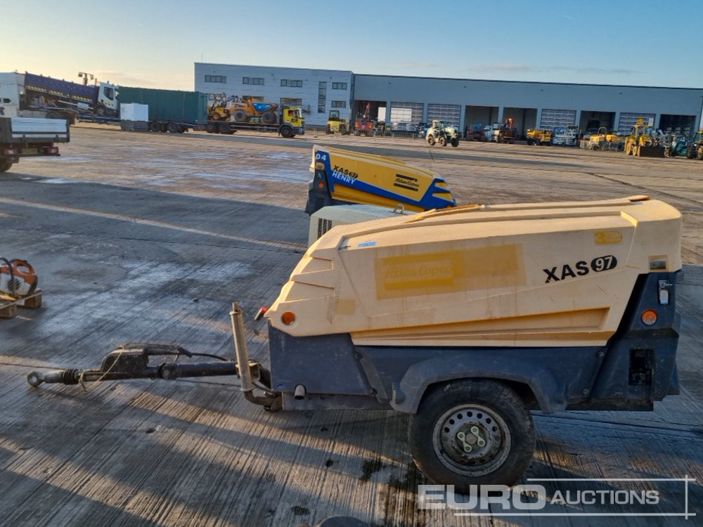 2011 Atlas Copco XAS 97 - ضاغط هوائي: صورة 2 2011 Atlas Copco XAS 97 - ضاغط هوائي: صورة 2