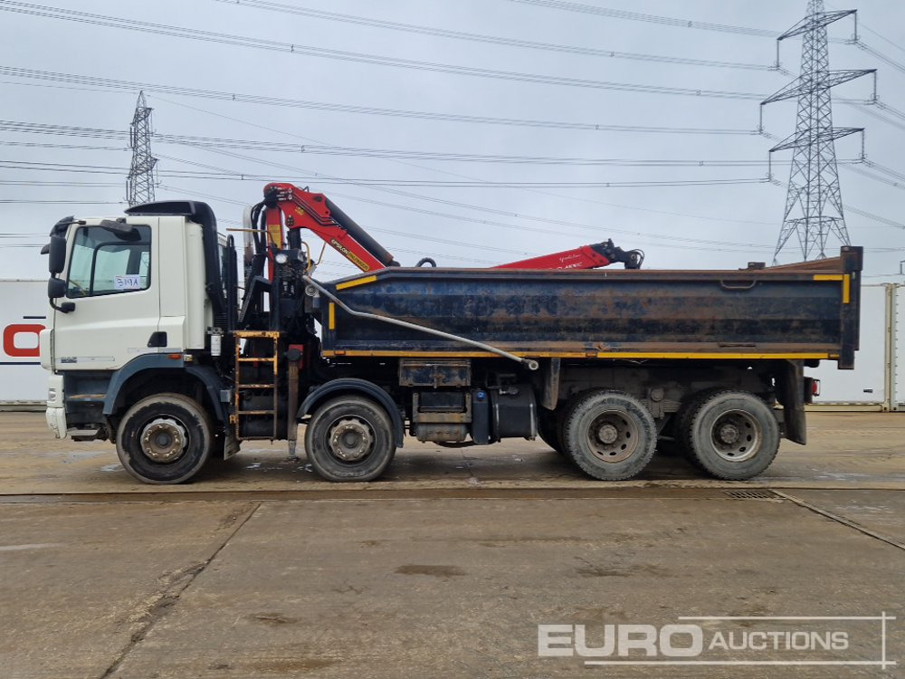 2012 DAF 85.360 - شاحنة قلاب, شاحنة كرين: صورة 2 2012 DAF 85.360 - شاحنة قلاب, شاحنة كرين: صورة 2