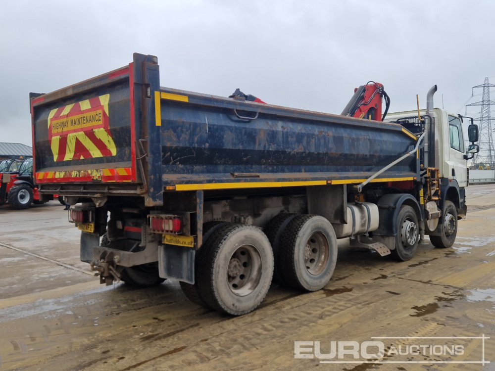 2012 DAF 85.360 - شاحنة قلاب, شاحنة كرين: صورة 5 2012 DAF 85.360 - شاحنة قلاب, شاحنة كرين: صورة 5