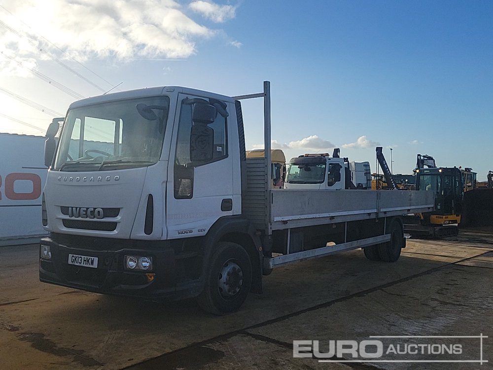 2013 Iveco Euro Cargo 140E18 - شاحنات مسطحة: صورة 1 2013 Iveco Euro Cargo 140E18 - شاحنات مسطحة: صورة 1
