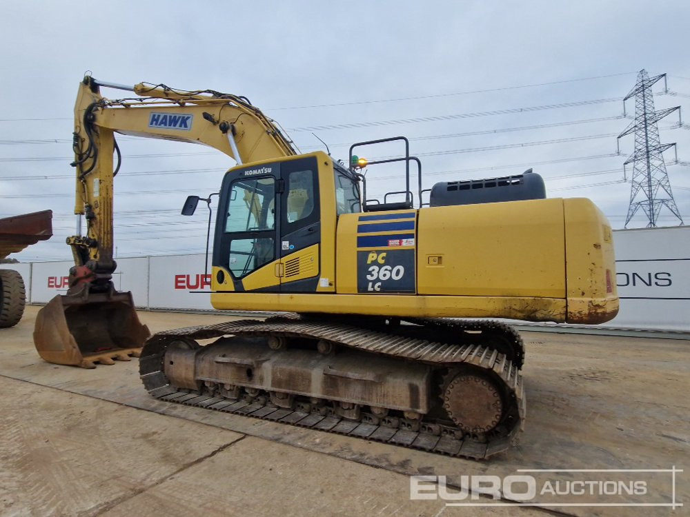 2013 Komatsu PC360LC-10 - حفار زاحف: صورة 3 2013 Komatsu PC360LC-10 - حفار زاحف: صورة 3